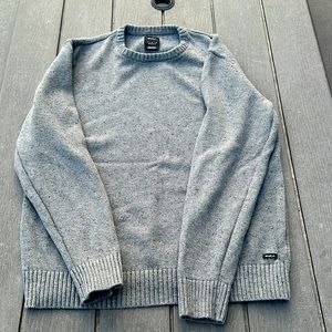 RVCA Neps Crewneck sweater- Grey noise